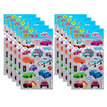 스튜디오에잇 샤인 붕붕 레이싱 스티커, 혼합색상, 10개