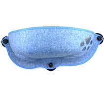 아이핏코리아 발바닥 윈도우 고양이 해먹, 블루