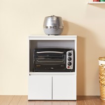 슬로우 600 렌지대 주방수납장 방문설치, 화이트