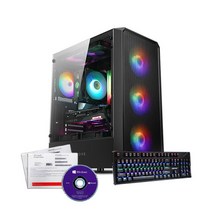 포유컴퓨터 엘더레이크 Gaming 조립PC 블랙 (i5-12400F WIN10 Home RAM 8GB NVMe 500GB GTX1650), 07번