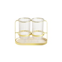 MEO 2구 수저통 세트, 골드, 1세트