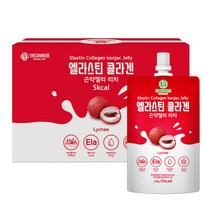 단디라이프 엘라스틴 콜라겐 곤약젤리 리치 10개입, 120ml, 840g, 1개