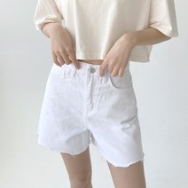 플랜데이 여성용 베이직 여유 3부 코튼 면 반바지
