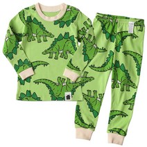 보보 아동용 초록 공룡 30수 내의 상하세트