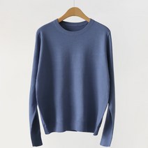 여성용 라운드넥 모스라운드 니트 n1352