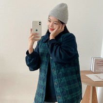 로미스토리 양면 리버시블 베스트 점퍼