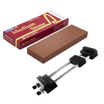 나니와 미디움 숫돌 800방 + 제우스 고무 숫돌받침대 중, 1세트