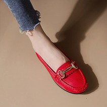 여성용 캐주얼 심플 플랫 슈즈