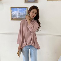 라셀딘 핀턱 언발 블라우스 BL3838K11