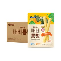 베베쿡 처음먹는 빼빼롱뻥 8p, 1박스, 단호박