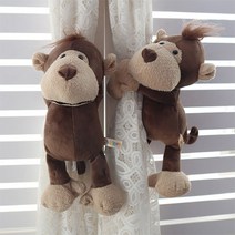 쿼르디 커튼끈 인형, 1개, 원숭이