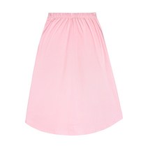 와이드롱 무지 밴딩 스커트