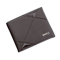 오티온 남성용 스마트 슬림 가죽 3단 반지갑