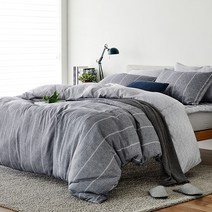 소프라움 칸트 누비 이불커버 세트/베개커버 2P