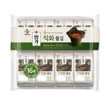 CJ제일제당 명가 직화 돌김, 1개, 72g ( 4.5g X 16p)