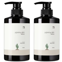 살림백서 오푼티아 & 밤부 바디로션 체리블라썸향, 2개, 500ml
