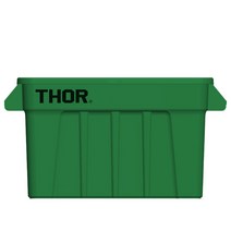 트러스트 THOR 다용도 토트 박스 75L + 덮개, GREEN, 1세트