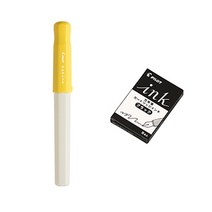 파이롯트 카쿠노 만년필 + 카트리지 5p 세트, EF, SY(만년필), 블랙(카트리지)