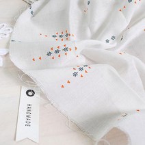 60수 거즈 나염 패브릭원단, 앨리스