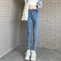 포플러앤씨 여성용 겔로 스키니 데님 팬츠