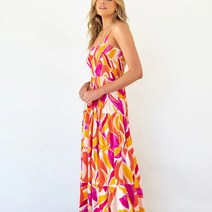 쏘나이스 롱 스트랩 드레스