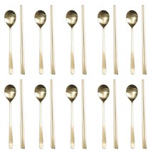 윌리브 304스텐 셀라 수저 10인세트, 연티타늄, 숟가락 10p + 젓가락 10p