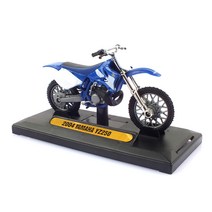 MOTORMAX 1:18 레프리카 야마하 YZ250 오토바이 모형 MTX057055BL, 블루