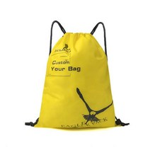 w에이블 스트링 운동 슈즈백, 15 블랙 호크