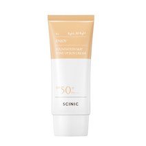싸이닉 수분 톤업 파데스킵 선크림 SPF+ PA++++, 50g, 1개