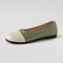 착한구두 키딘 투톤 배색 플랫슈즈 PLLTR1f125