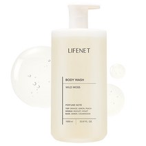 라이프넷 바디워시 와일드 모스, 1개, 1000ml