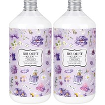 부케가르니 딥퍼퓸 섬유유연제 화이트머스크, 1000ml, 2개