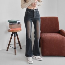 수비진 여성용 허리스판 롱 부츠컷 청바지 롱ver SP216