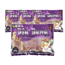 베스트무역 강아지 요구르트빅뱅 건조간식 대용량 400g, 양고기스테이크바, 4개