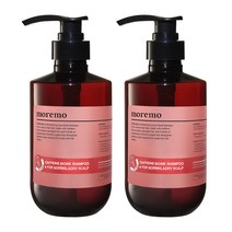모레모 카페인바이옴 중건성용 샴푸 플로럴허브향, 2개, 500ml