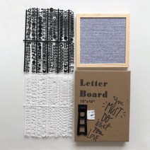 앤티스 레터보드 diy 인테리어 벽장식, 플라워그래이