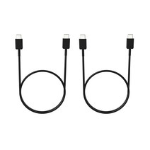 로랜텍 스마트폰 태블릿 노트 PPS 25W C to C 타입 PD 초고속 충전 케이블 2p, 120cm, 블랙