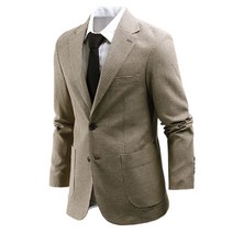 다꾸앙 남성용 캐주얼 황금비율 체크 싱글 자켓 C03DKA_ok1900