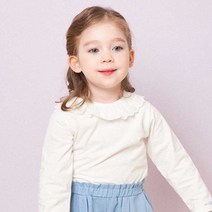 몰리몰리 아동용 뉴 몰리 펀칭 레이스 티셔츠