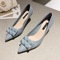 윈윈컴퍼니 뾰족장식 유니크 펌프스힐 6.5cm YT_RC1475