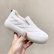 퀄팅 심플 슬립온