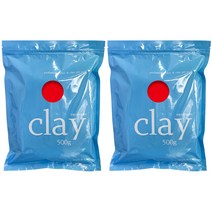 전문가용 클레이 2p, 빨강, 500g