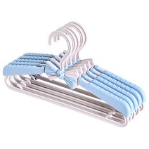 센스이따 조절가능 아동 옷걸이, 01 블루, 5개입