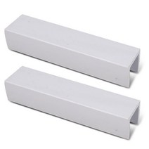 아이끌레 이지 세이프 반자동 고정 받침대 일자형 2p, 화이트