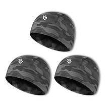 잇곰 사이클 라이딩 헬멧 이너 캡 3p, 카모그레이