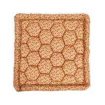 벌집컬러 카페 의자 쇼파 사무실 워싱 사각 면방석