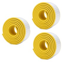 엠보싱 광폭 모서리 보호대 3p + 초강력 실리콘 나노 매직 양면테이프 세트, 1세트, 옐로우(모서리 보호대)