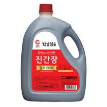 대상 청정원 두번 달여 더 진한 진간장, 3.6L, 1개