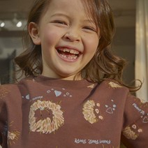 마틸다엔와이 Poop 기모 루즈핏 맨투맨