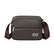 남성용 힐리오 메신저 패션 숄더 슬링백